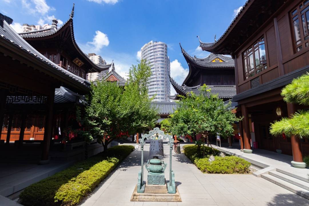 Visite de la Place du Peuple Shanghai