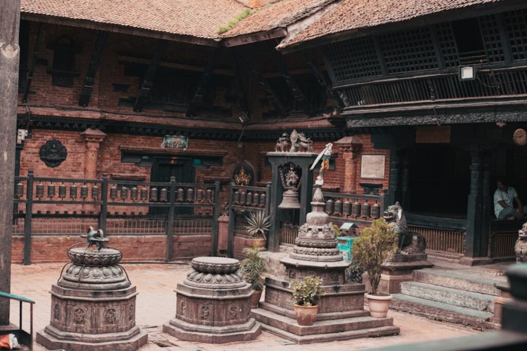 -Exploration du Durbar Squarebhaktapur-durbar-squareBhaktapur