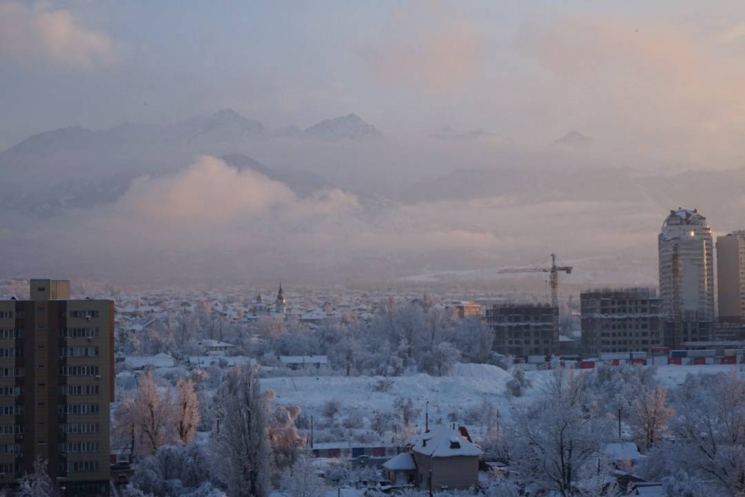 Patinoire de MedeumedeuAlmaty atmosphere